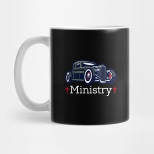 Jesus Built My Hotrod Mug